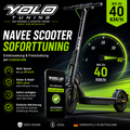 Navee E-Scooter Tuning Lizenzcode - digitale Freischaltung per Bluetooth ohne Einbau